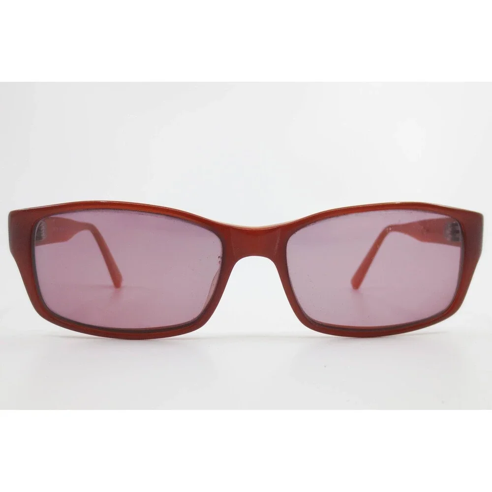 Nike 7011 208 Rectangular Orange Brown Eyeglass Frames 140mm Eyewear
